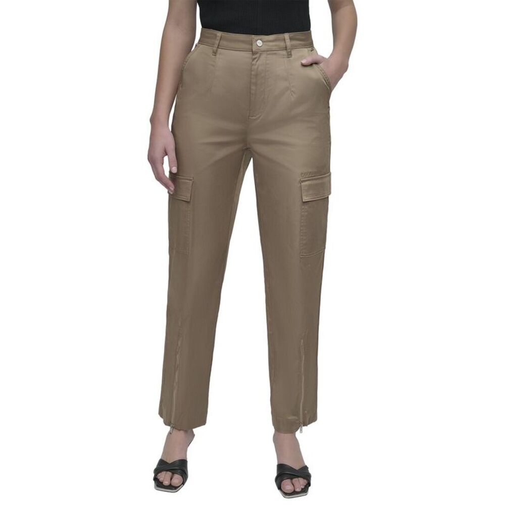 Dkny Womens  Sateen Cargo Pant